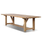 Stewart Outdoor Dining Table - Reclaimed Natural