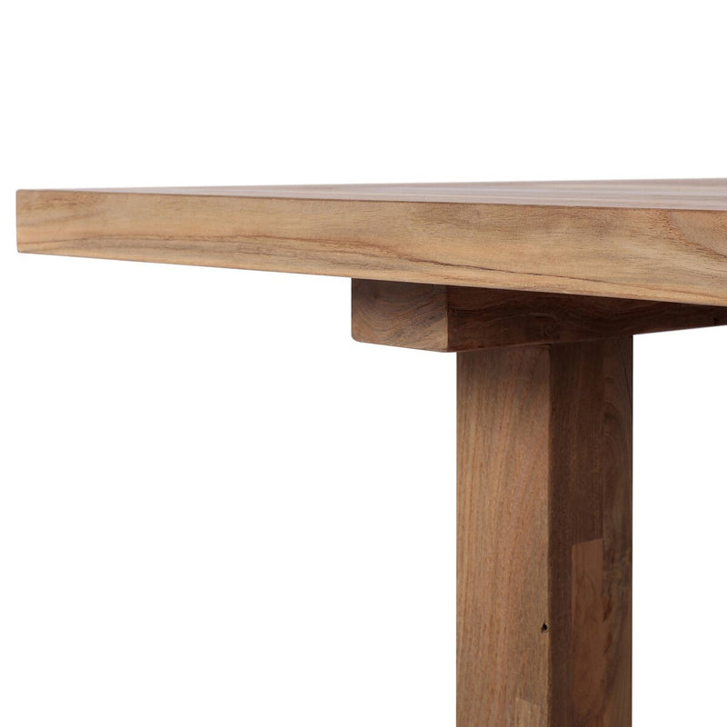 Stewart Outdoor Dining Table - Reclaimed Natural