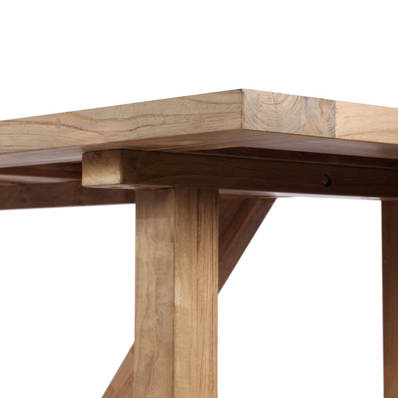 Stewart Outdoor Dining Table - Reclaimed Natural