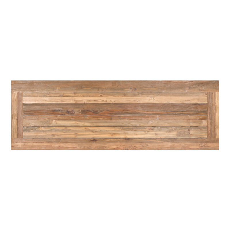 Stewart Outdoor Dining Table - Reclaimed Natural
