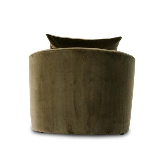 Farrah Chaise Lounge - Surrey Olive