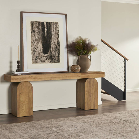 Keane Console Table - Natural Elm