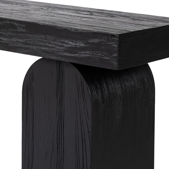 Keane Console Table - Black Elm