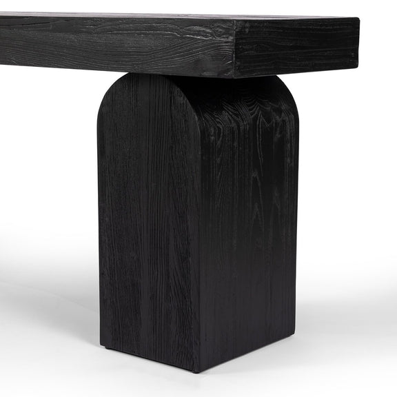 Keane Console Table - Black Elm
