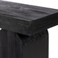 Keane Console Table - Black Elm