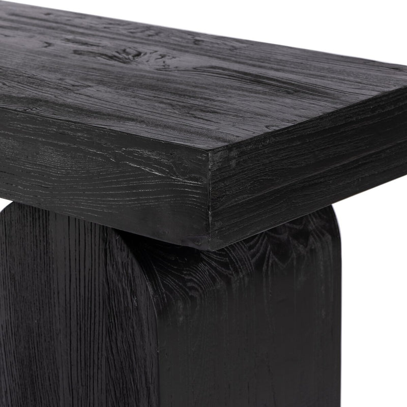 Keane Console Table - Black Elm