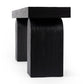 Keane Console Table - Black Elm