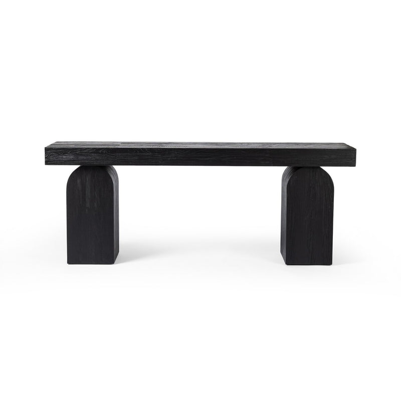 Keane Console Table - Black Elm