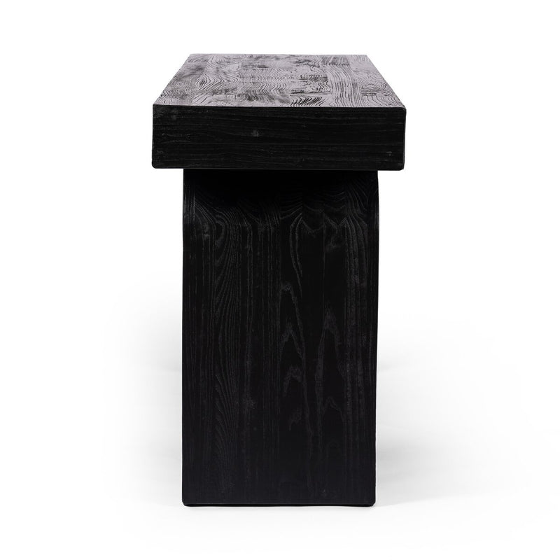 Keane Console Table - Black Elm