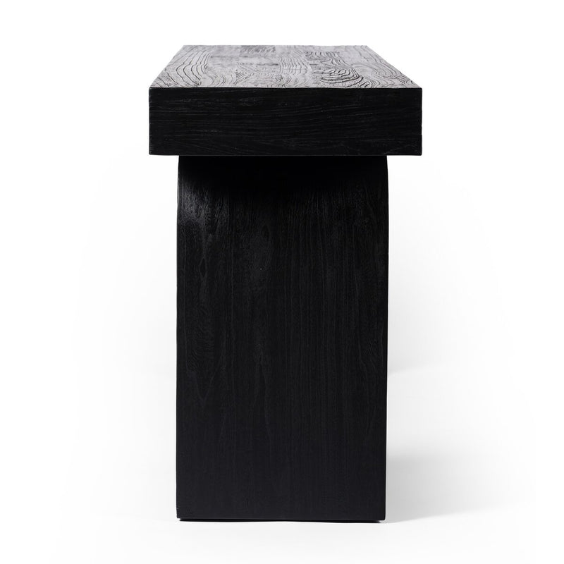 Keane Console Table - Black Elm