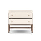 Fiona Nightstand - Ivory Painted Raffia