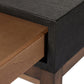 Fiona Desk - Black Raffia