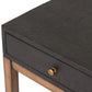 Fiona Desk - Black Raffia