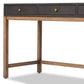 Fiona Desk - Black Raffia