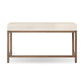 Fiona Desk - Ivory Painted Raffia