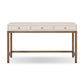 Fiona Desk - Ivory Painted Raffia