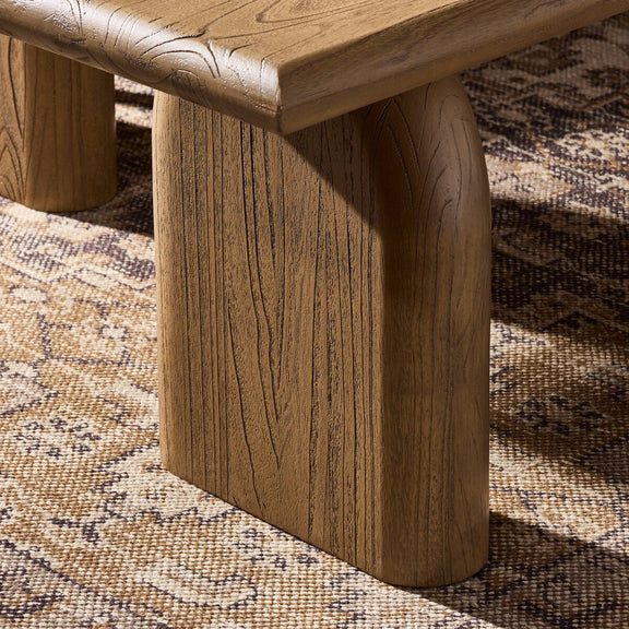 Sorrento 81" Dining Bench - Aged Drift Mindi