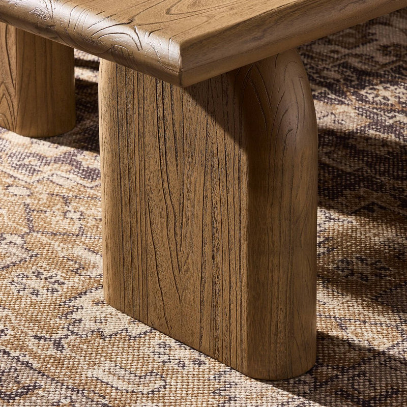 Sorrento 81" Dining Bench - Aged Drift Mindi