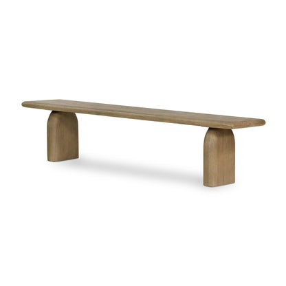 Sorrento 81" Dining Bench - Aged Drift Mindi