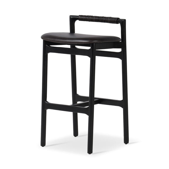 Baden Bar + Counter Stool - Sonoma Black