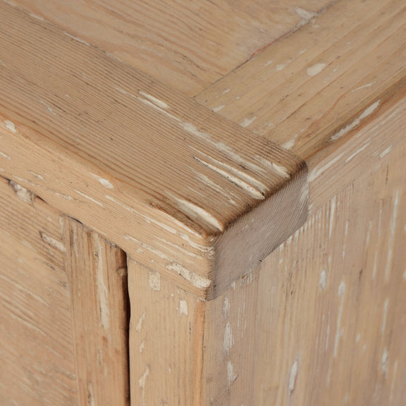 Gaines Media Console - Aged Light Pine