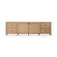 Gaines Media Console - Aged Light Pine