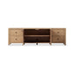 Gaines Media Console - Aged Light Pine
