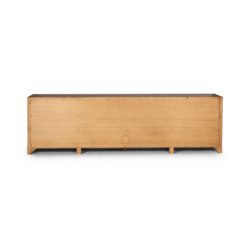 Gaines Media Console - Aged Pine