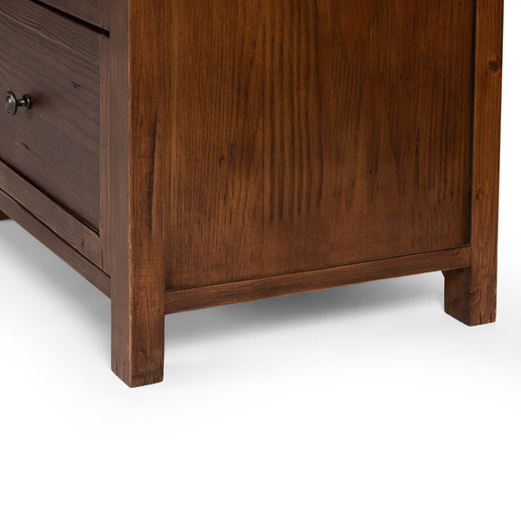 Gaines Media Console - Aged Pine