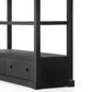 Woodmore Bookcase - Dark Totem Acacia