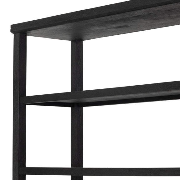 Woodmore Bookcase - Dark Totem Acacia