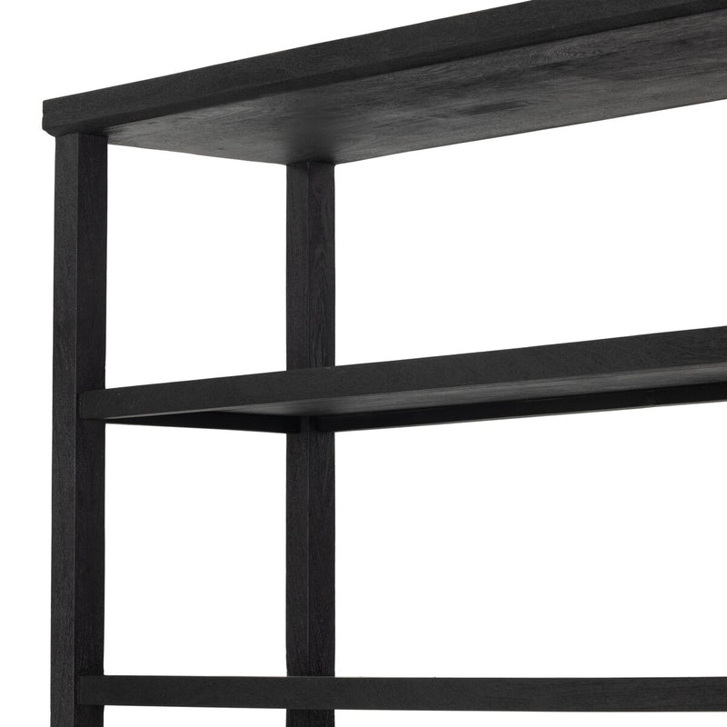Woodmore Bookcase - Dark Totem Acacia