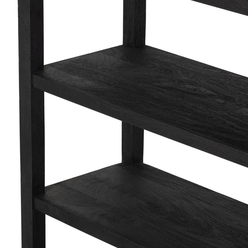 Woodmore Bookcase - Dark Totem Acacia