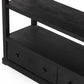 Woodmore Bookcase - Dark Totem Acacia