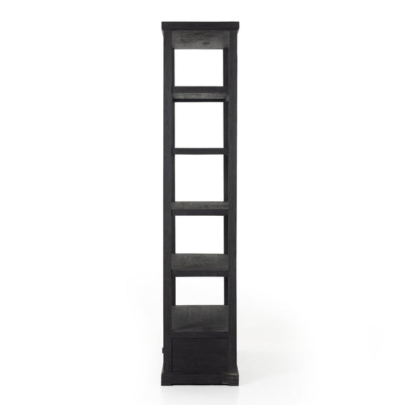 Woodmore Bookcase - Dark Totem Acacia
