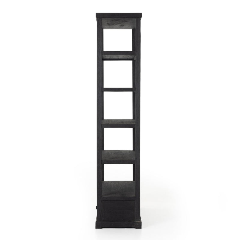 Woodmore Bookcase - Dark Totem Acacia
