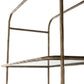 Swinton Bookcase - Hammered Aged Brass