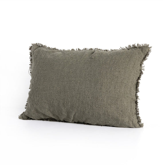Tharp Outdoor Pillow - Textured Olive