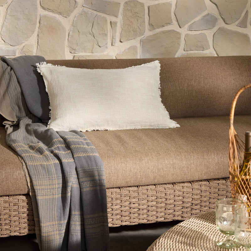 Tharp Outdoor Pillow - Natural Cream