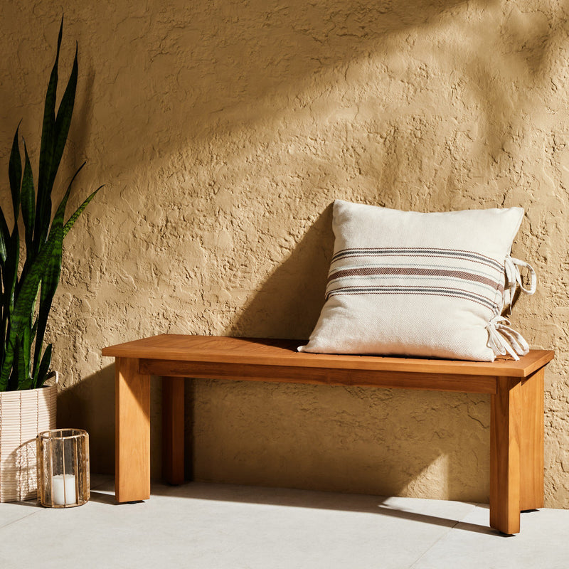 Dashel Center Stripe Outdoor Pillow