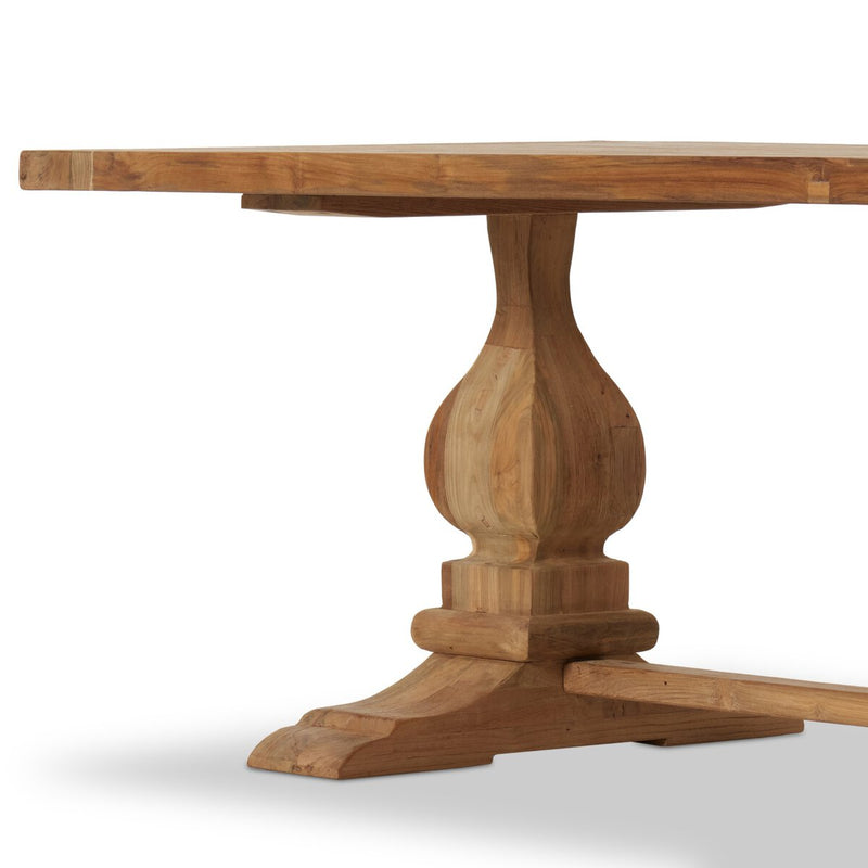 Novell Outdoor Dining Table - Reclaimed Natural Fsc