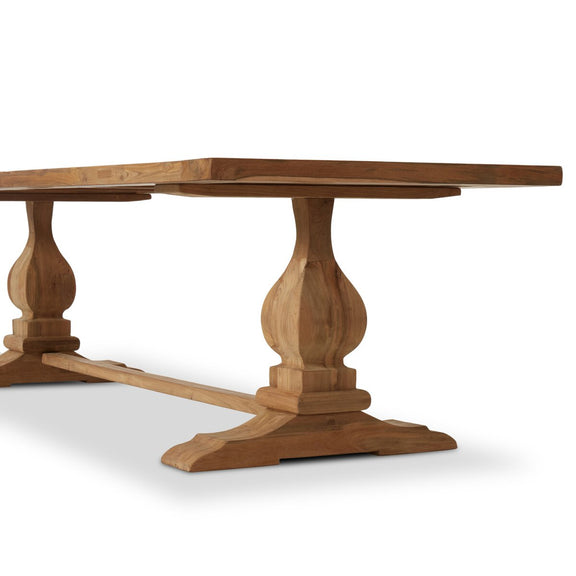 Novell Outdoor Dining Table - Reclaimed Natural Fsc