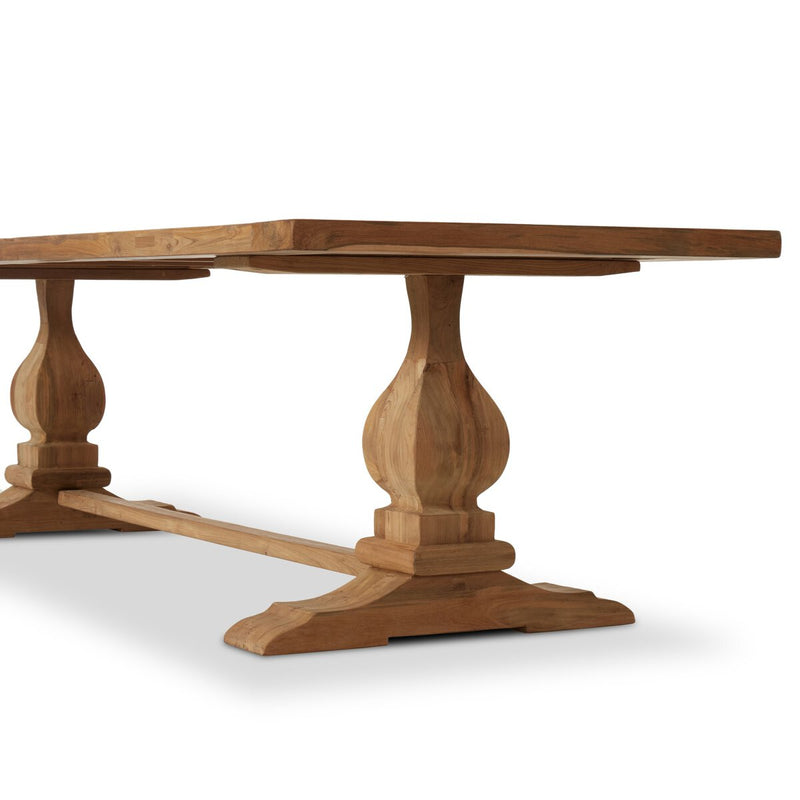 Novell Outdoor Dining Table - Reclaimed Natural Fsc
