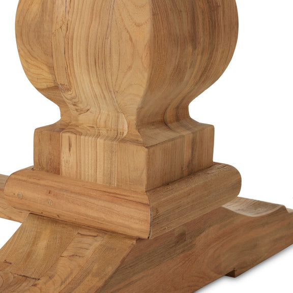 Novell Outdoor Dining Table - Reclaimed Natural Fsc