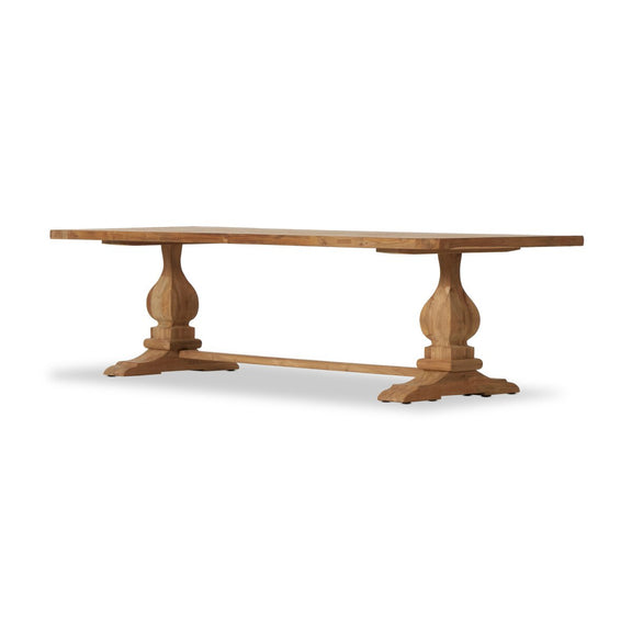 Novell Outdoor Dining Table - Reclaimed Natural Fsc