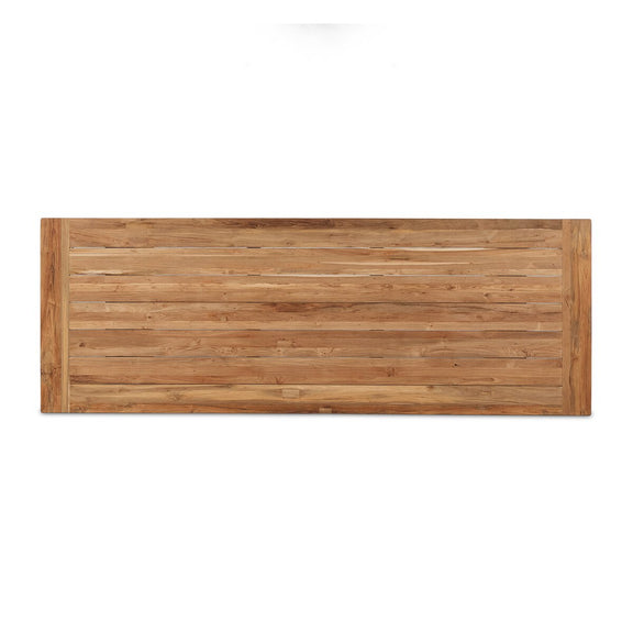 Novell Outdoor Dining Table - Reclaimed Natural Fsc