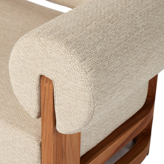 Malta Outdoor Chaise - Faye Sand