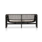 Selma Outdoor Sofa - Faux Black Hyacinth