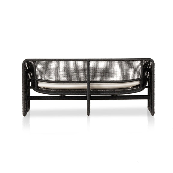 Selma Outdoor Sofa - Faux Black Hyacinth