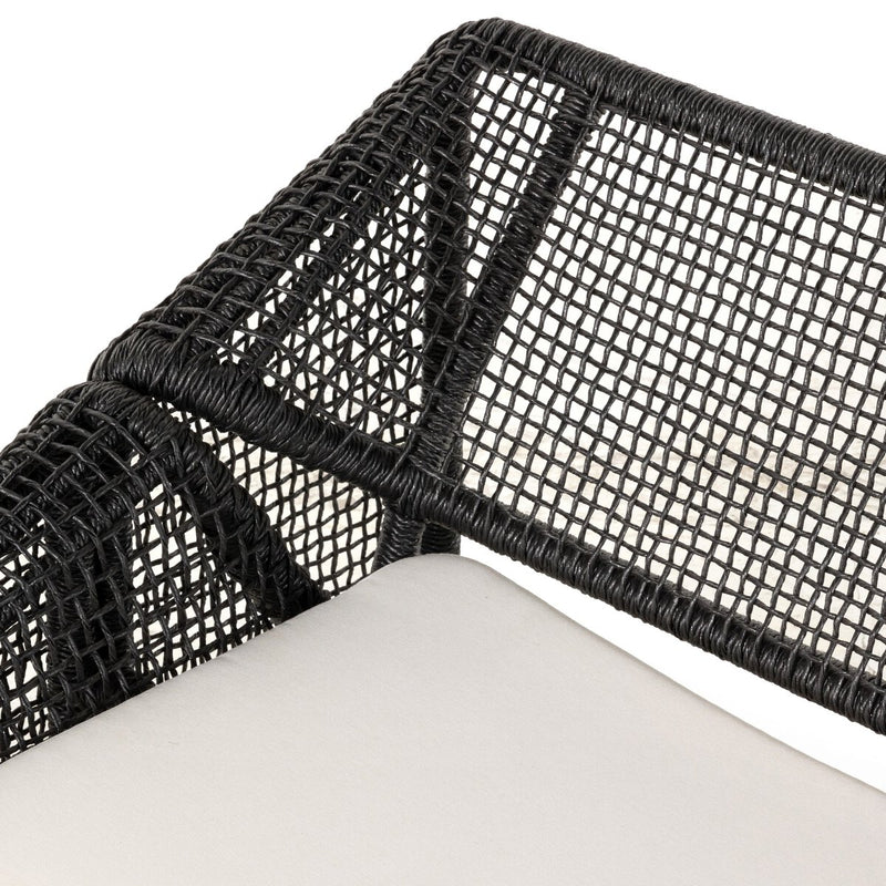 Selma Outdoor Sofa - Faux Black Hyacinth